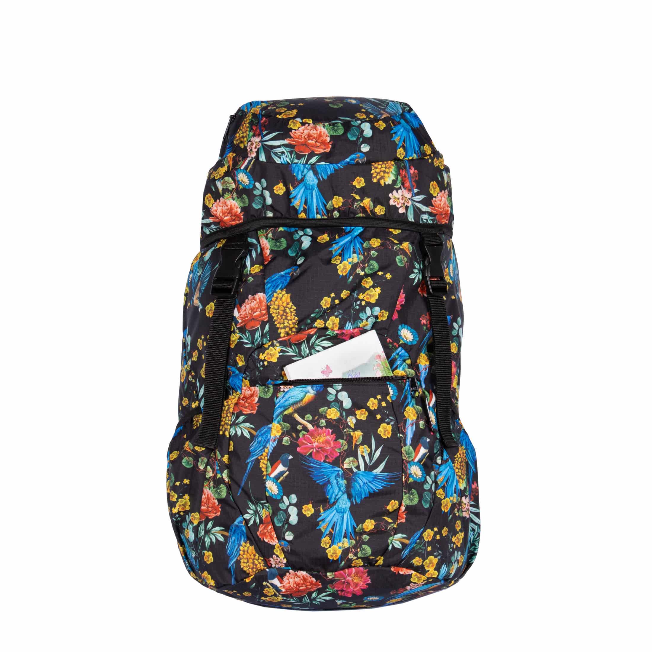 Morral Viajero ULTRA Plegable Estampado Azulejos Citybags Multicolor - miniatura 3