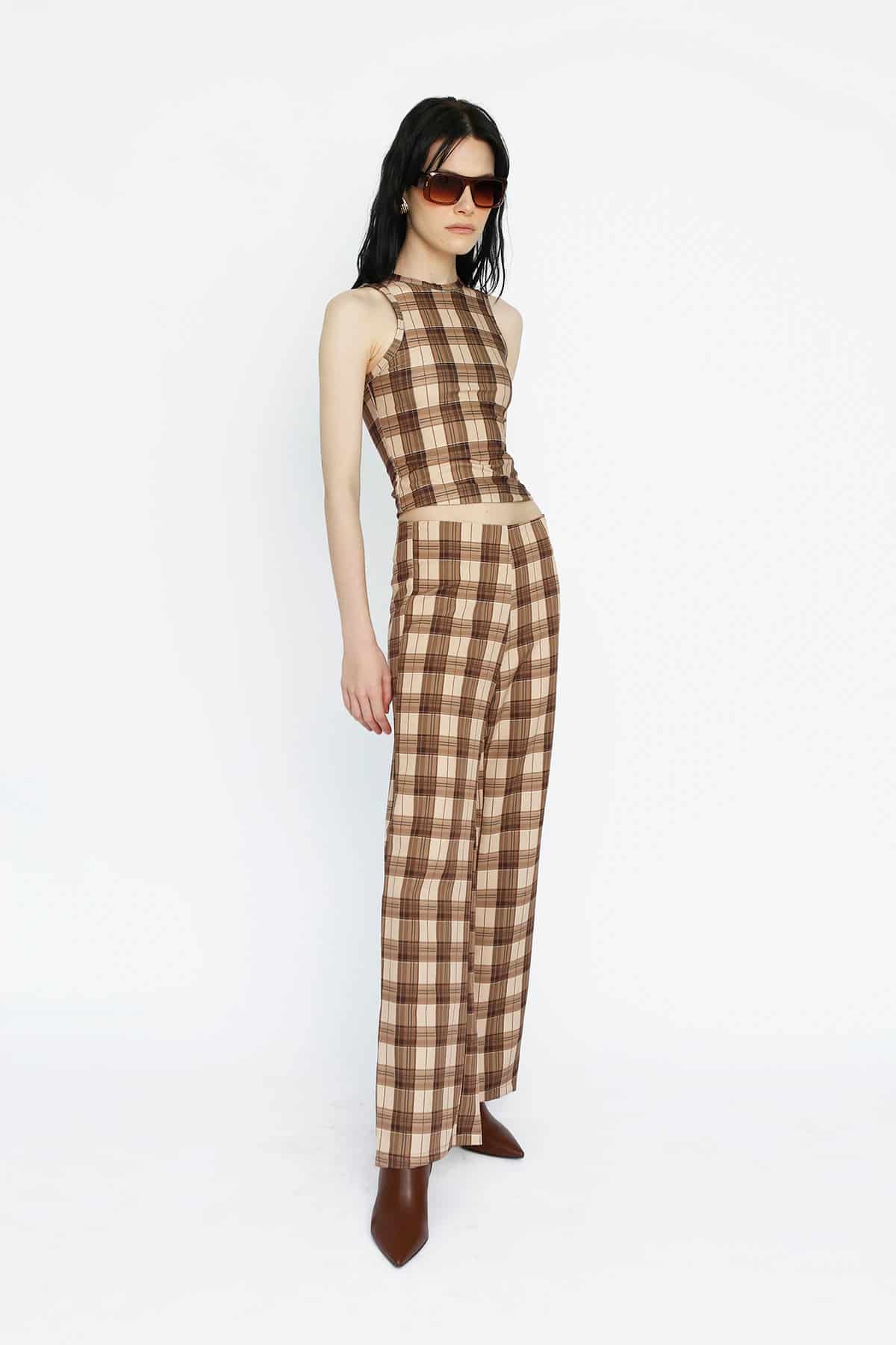 Everyday Pants in 90’s Plaid - miniatura 2