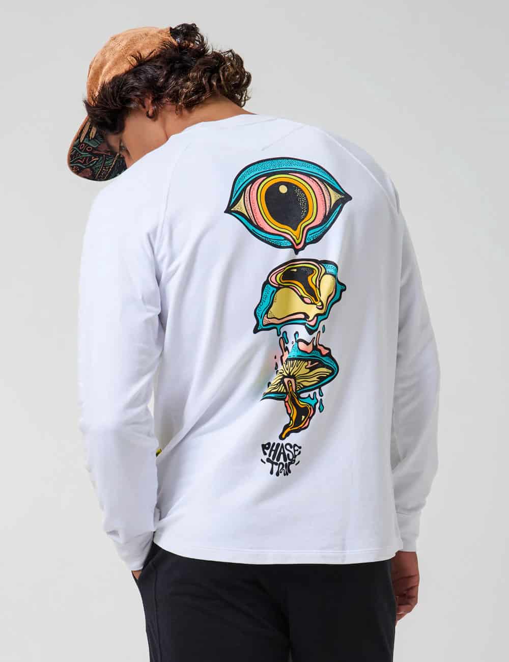 Camibuso manga ranglan Estados crudo Hombre - miniatura 8