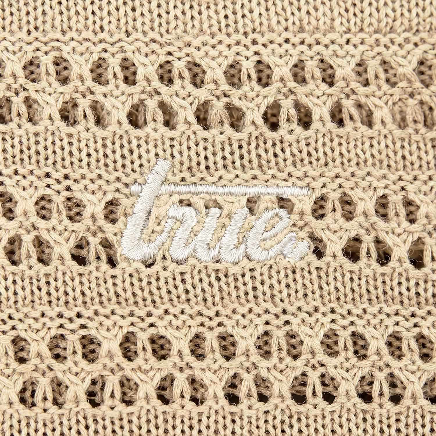 Textured Boxy Shirt - Camel - miniatura 6