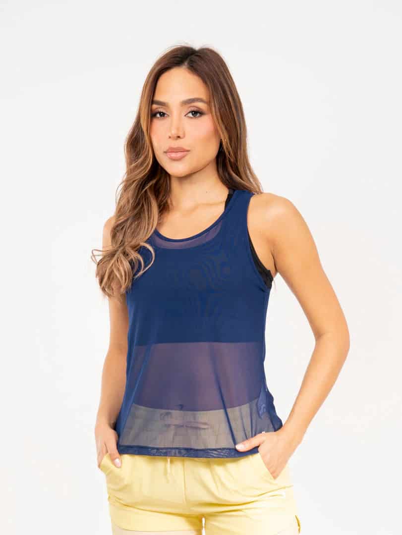 Blusa Deportiva En Malla - miniatura 3