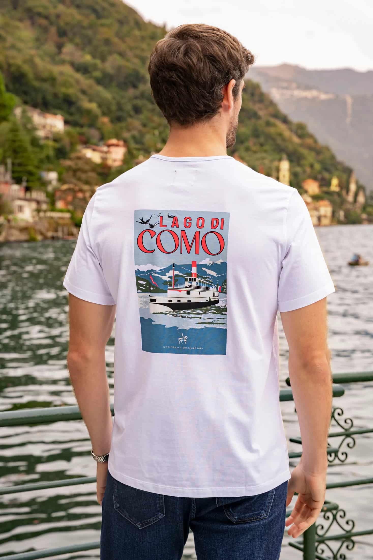 Camiseta Lago di Como Hombre - miniatura 4