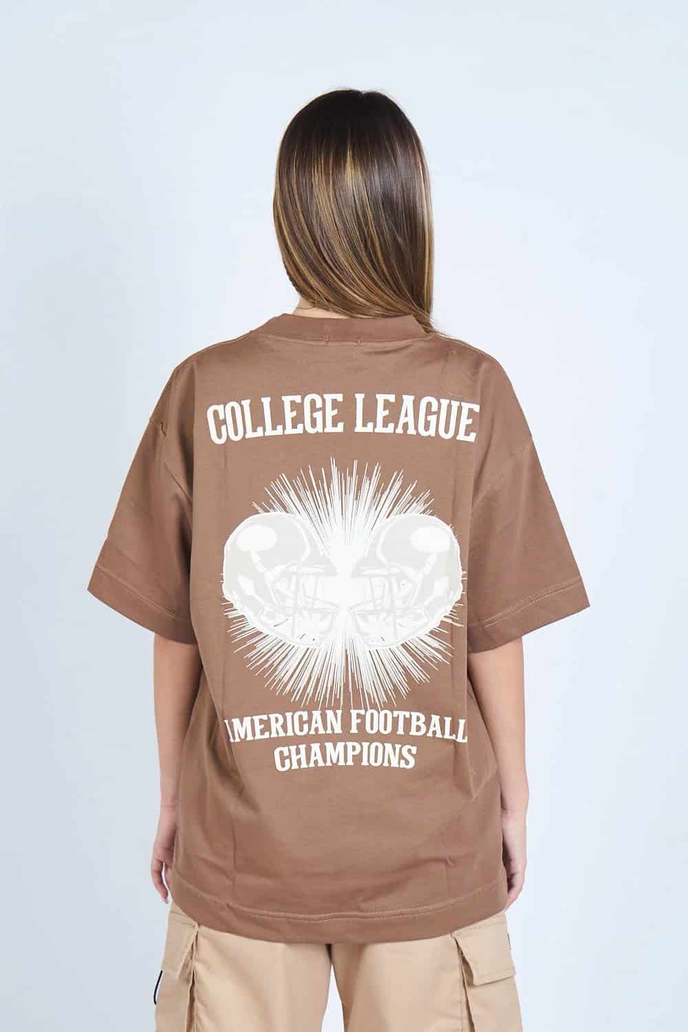 Camiseta oversize LEAGUE CAFE | DROP 03 | - miniatura 2