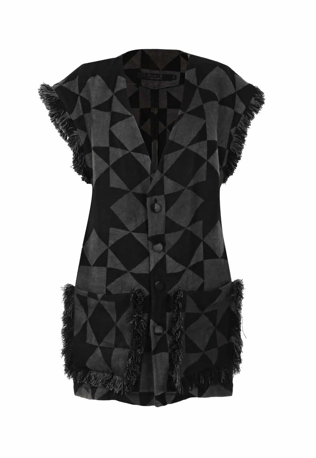 PATTERN SUIT VEST - miniatura 7