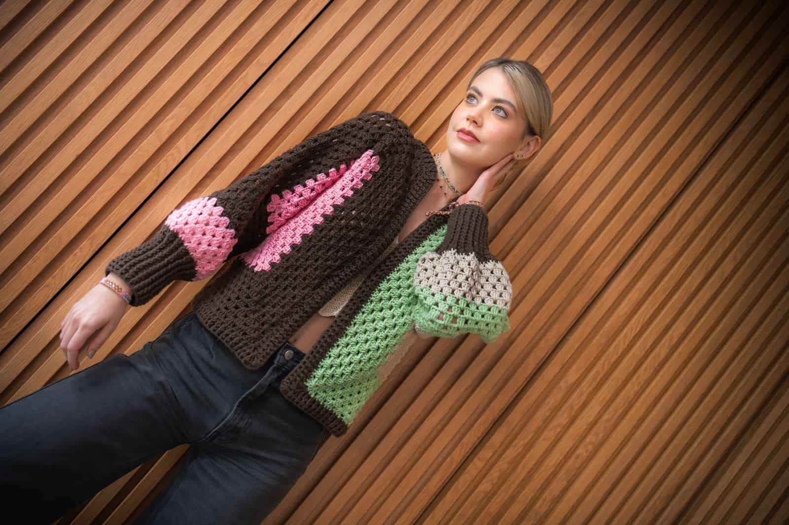 Mosaico Vital - Crocheted Cardigan (pre-order) - miniatura 3