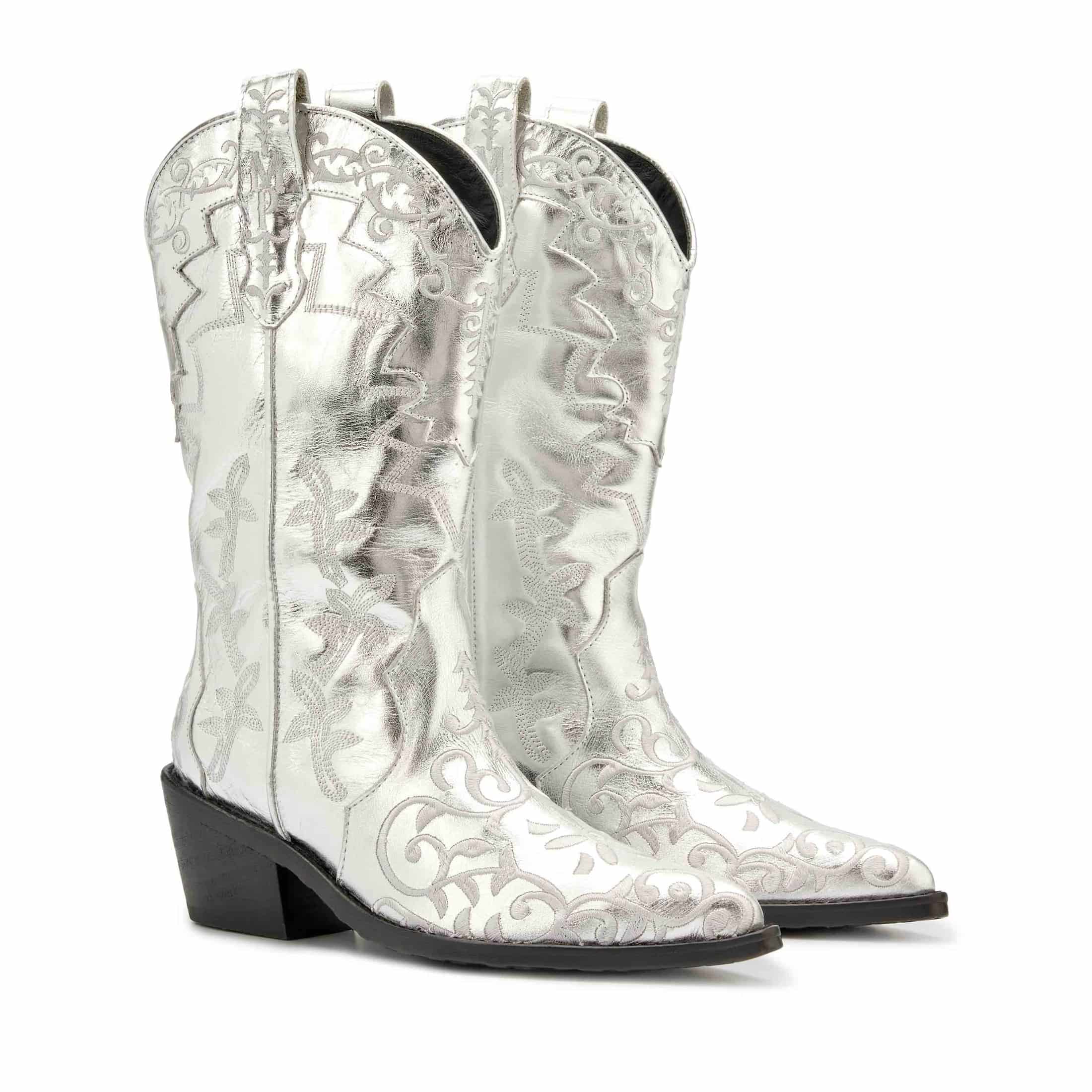 BOTA TEXANA ROSAS - miniatura 3