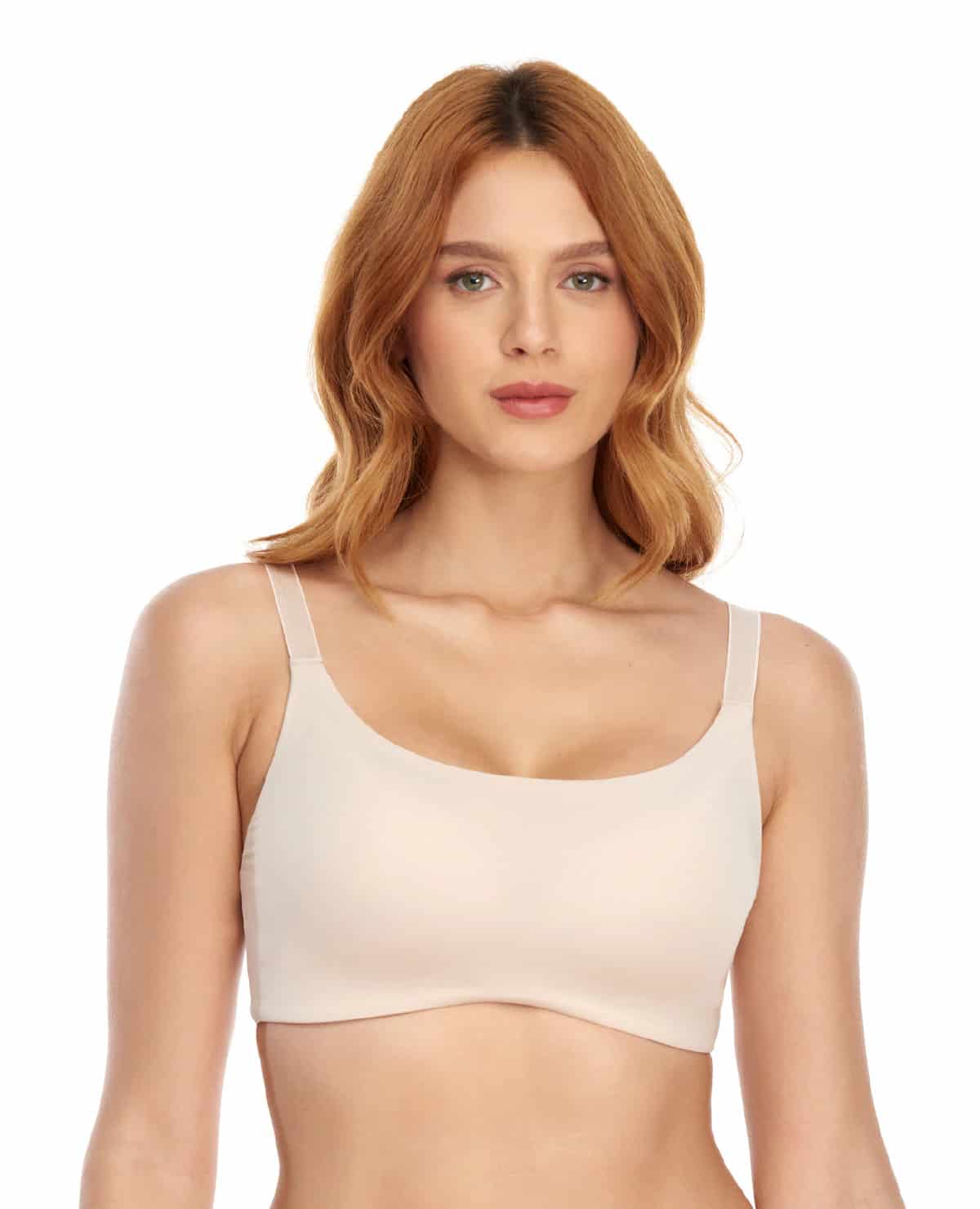 Brasier realce natural | Tipo top | Con Powernet | En microfibra | Cargaderas graduables_ Ref: 47820 - miniatura 1