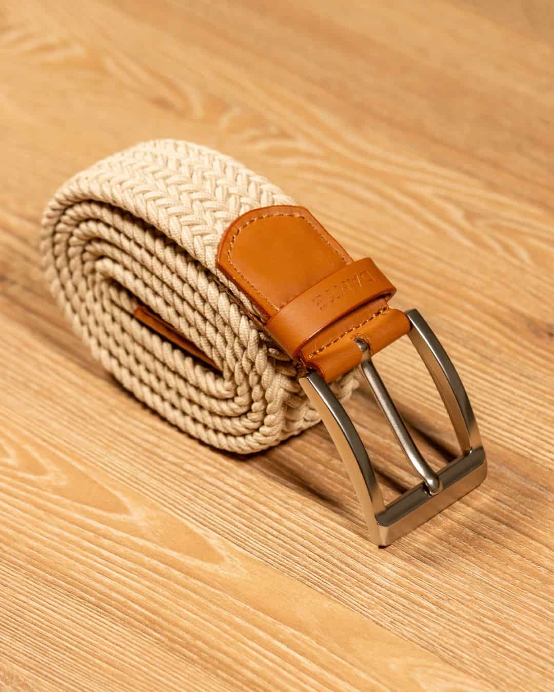 Cinturon Elastico Ivory - miniatura 1