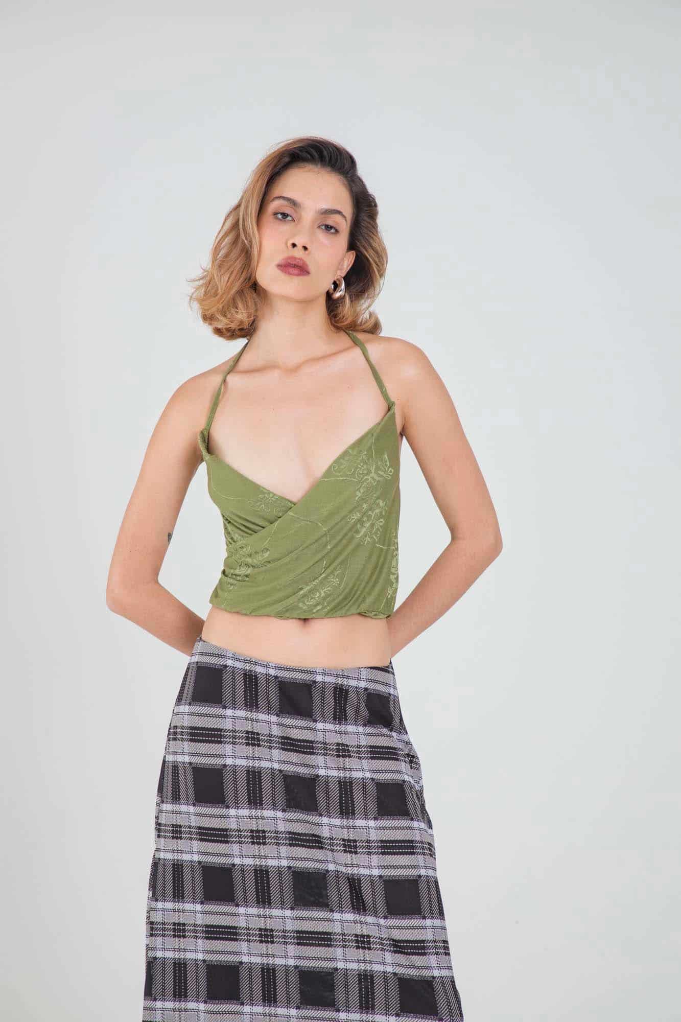 SIENNA GREEN TOP - miniatura 5