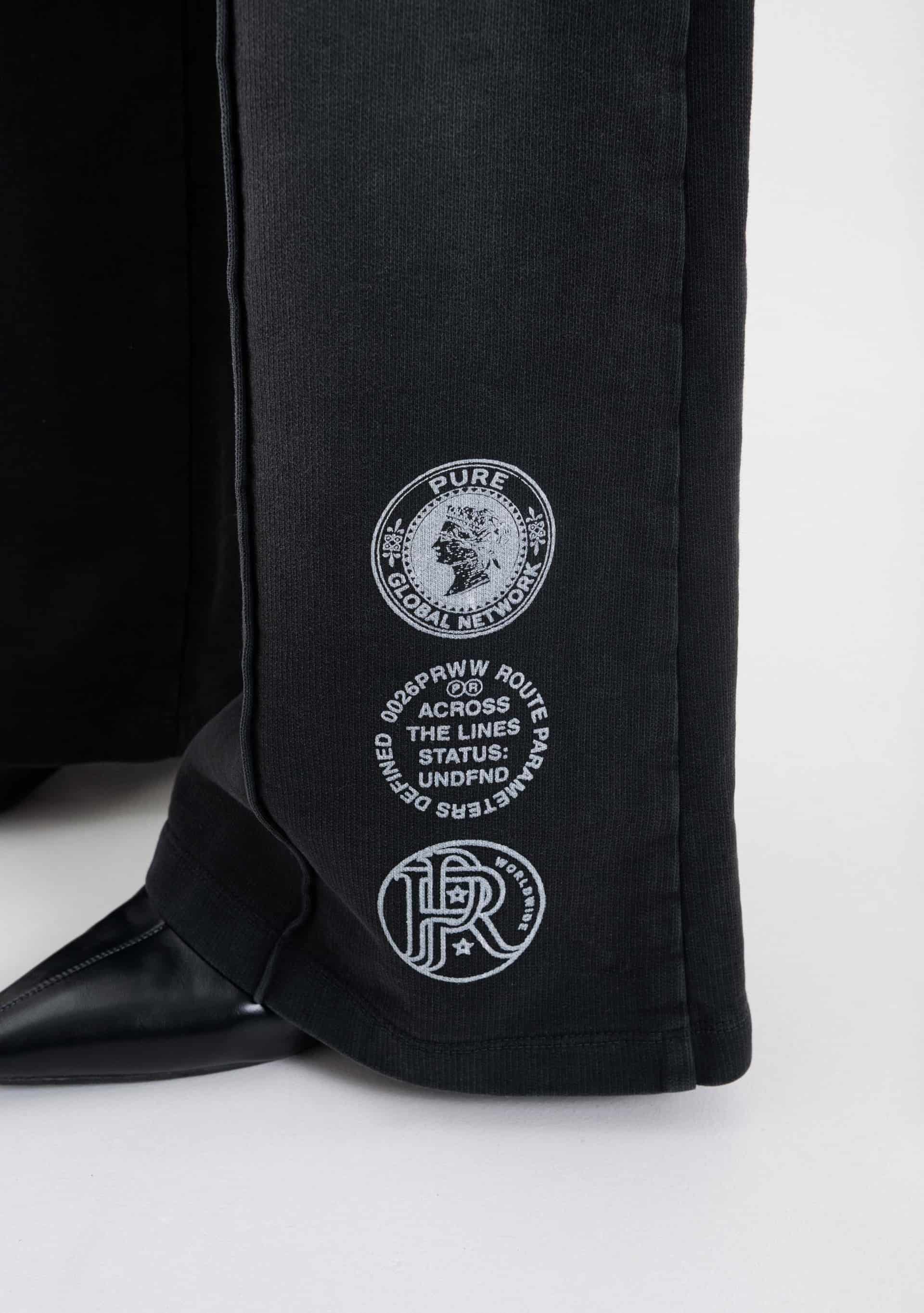 Across The Lines Black Jogger - miniatura 4