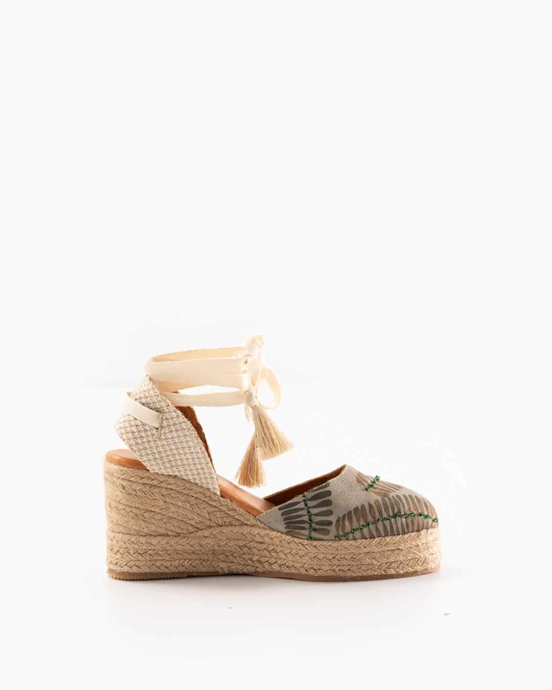 Silvia Cobos Palmar Espadrille Green - miniatura 1