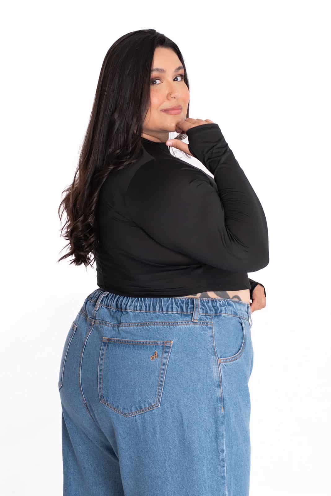 Crop Top City Negro - miniatura 5
