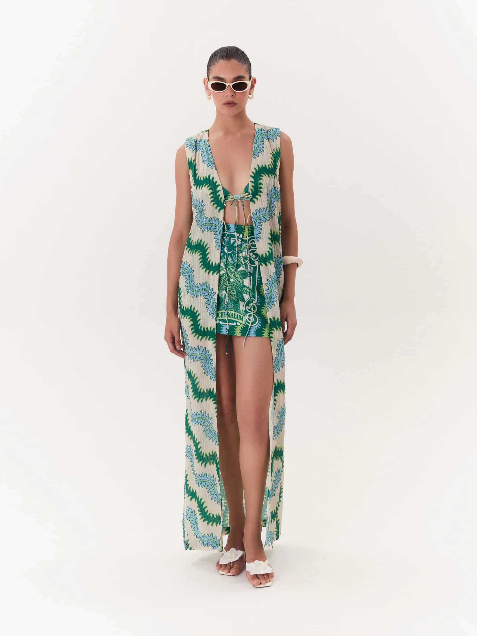 Kimono Solar - Verde - miniatura 1