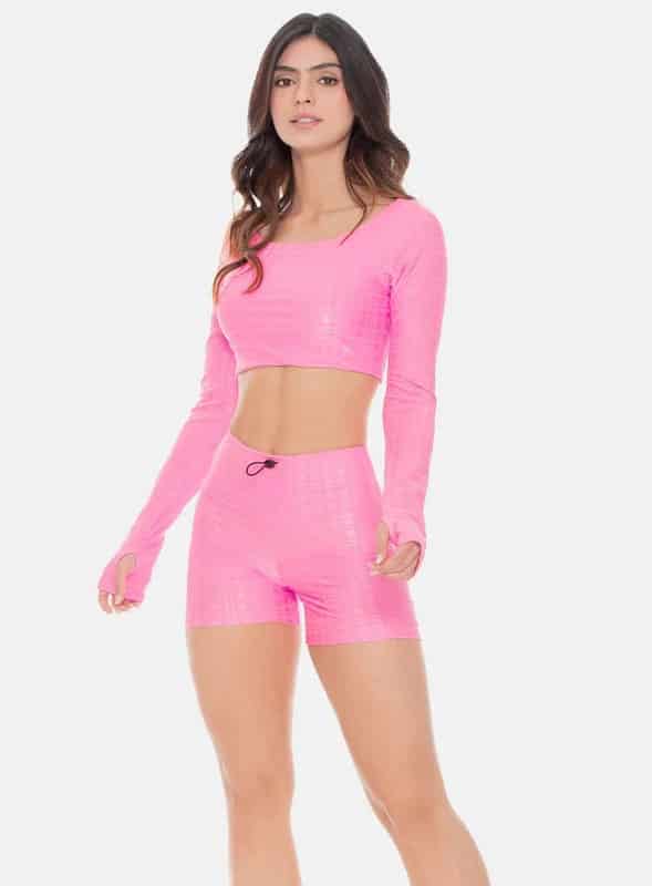 TOP DEPORTIVO  POLIAMIDA JACQUARD - PRECIO ESPECIAL - miniatura 1