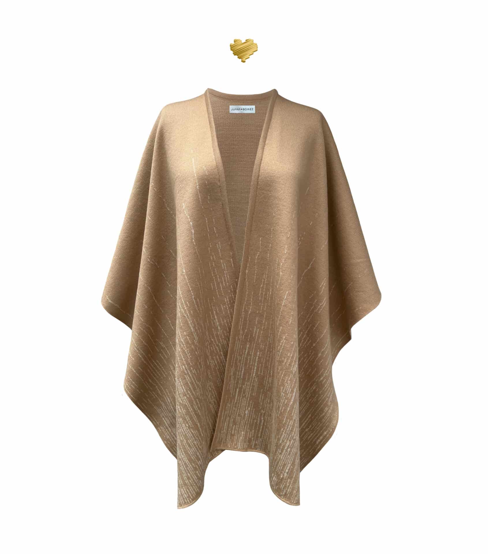 Poncho Sol Camel - miniatura 1