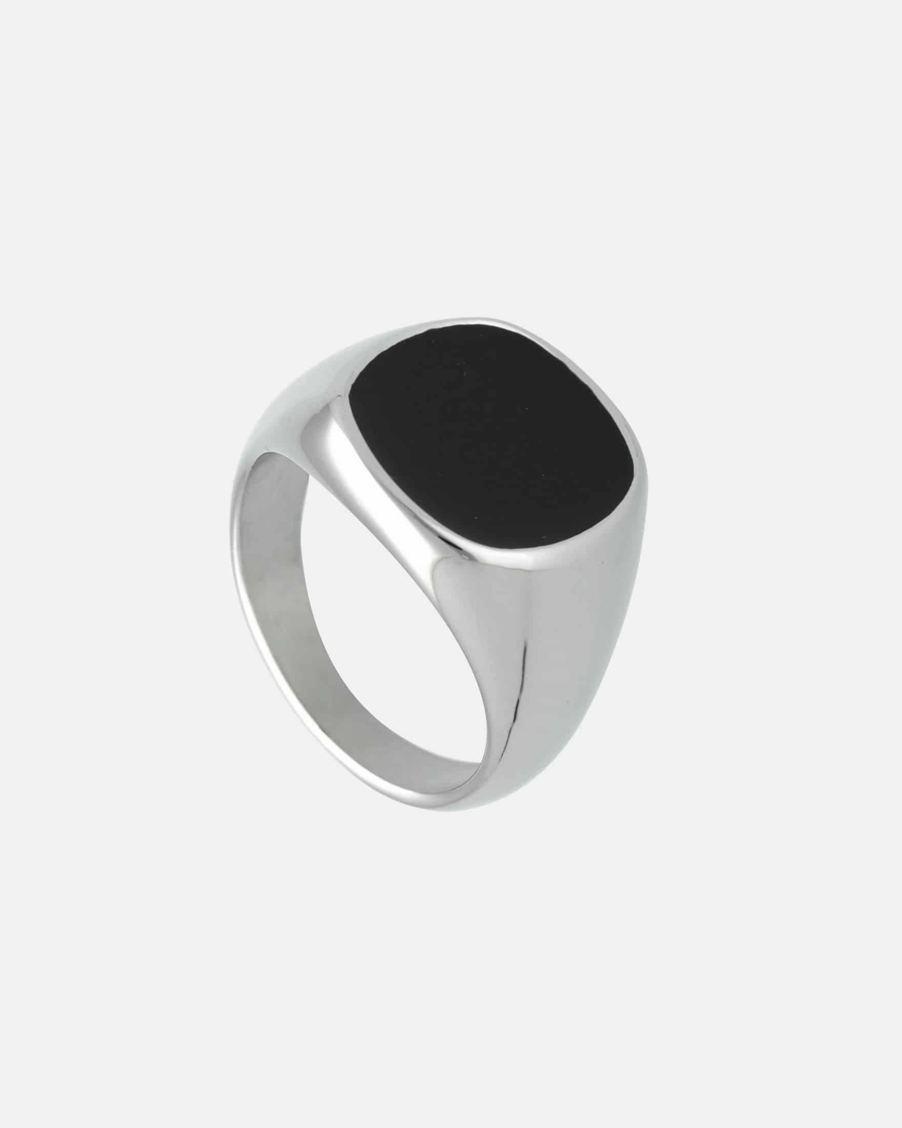 Anillo Nero Plateado - miniatura 1