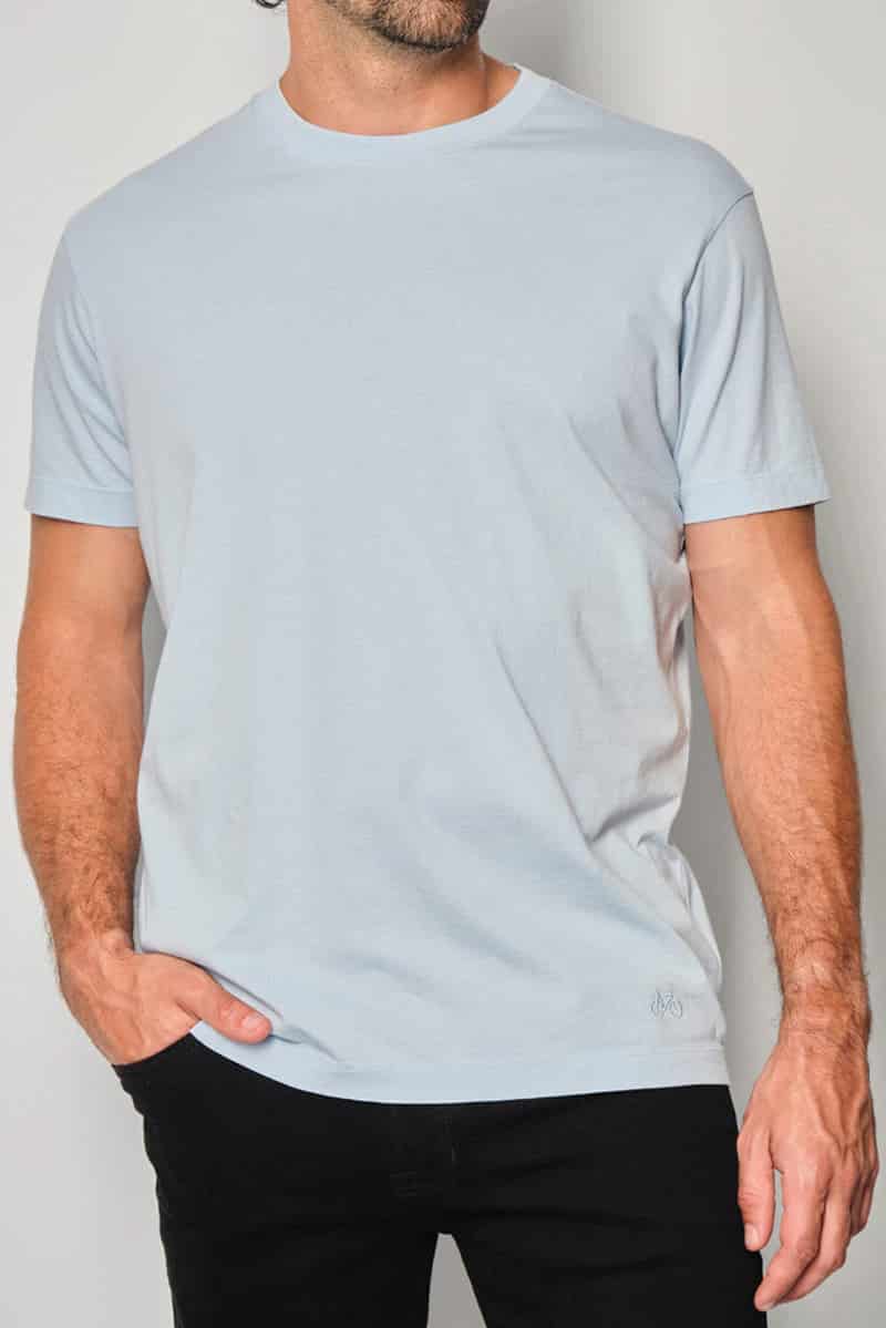 CAMISETA BASIC PLUS BABY BLUE - miniatura 1