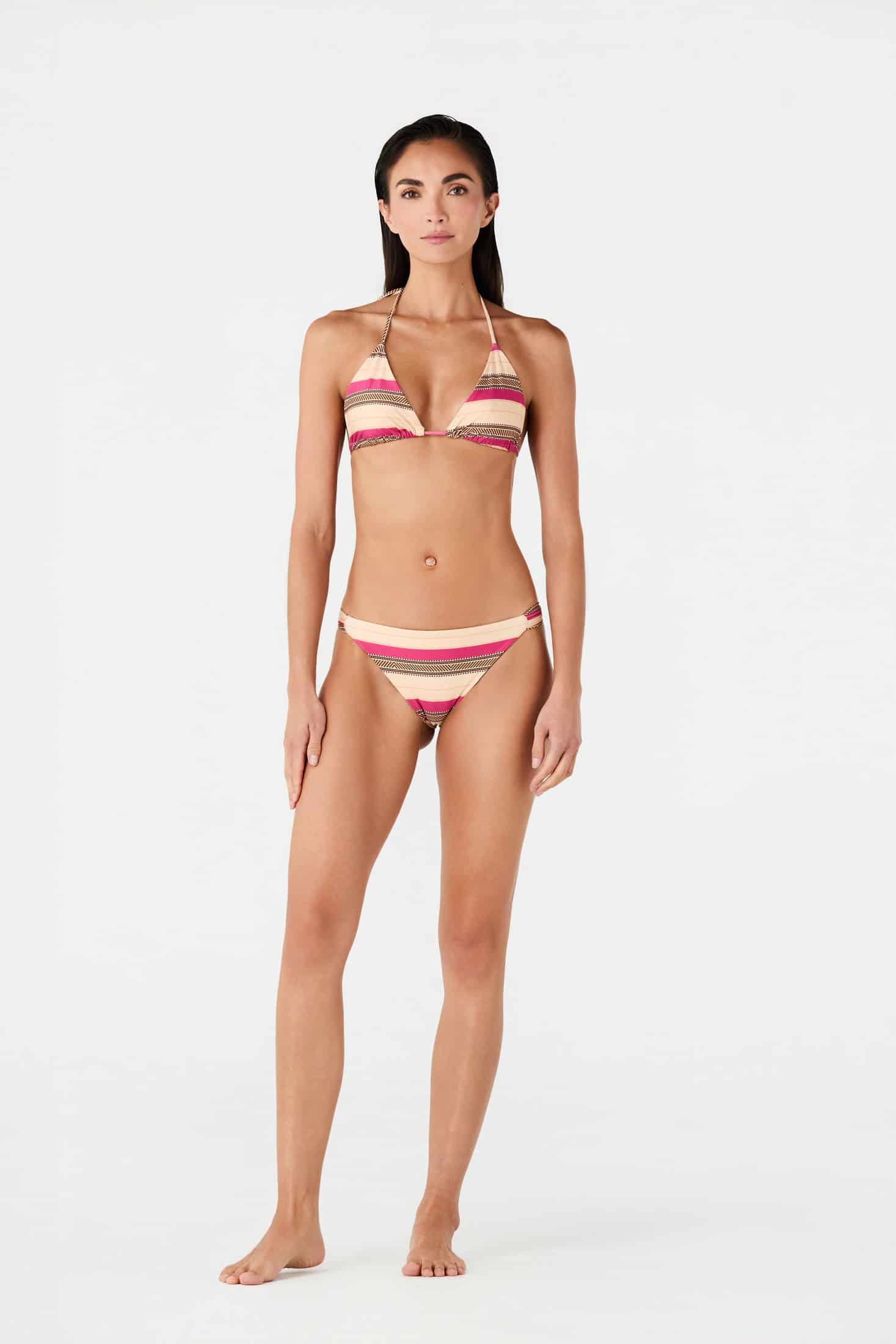 Gorgona Top / Ethnic Pink Stripes - miniatura 2