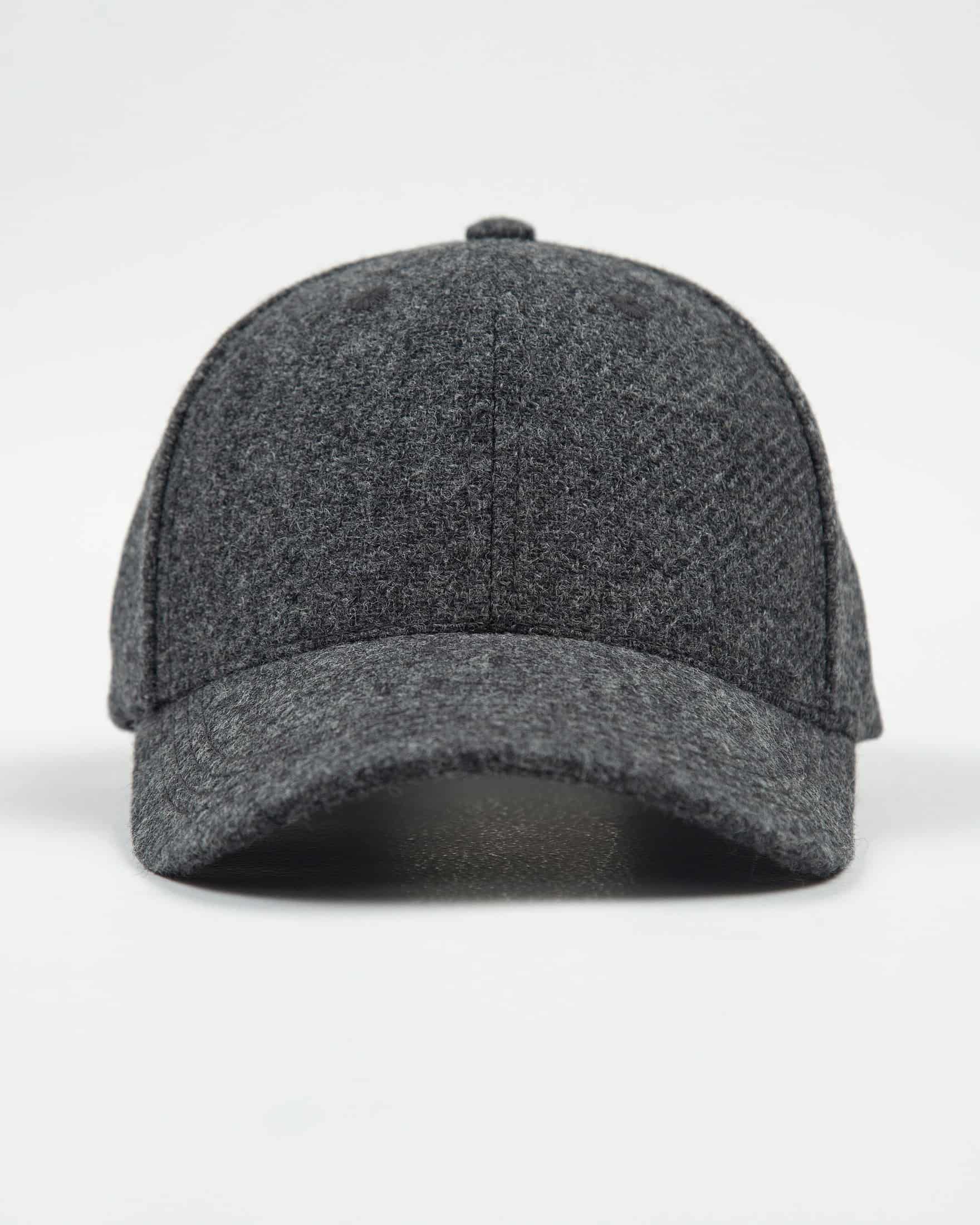 Gorra Baseball Lana Gris Oscuro - miniatura 2