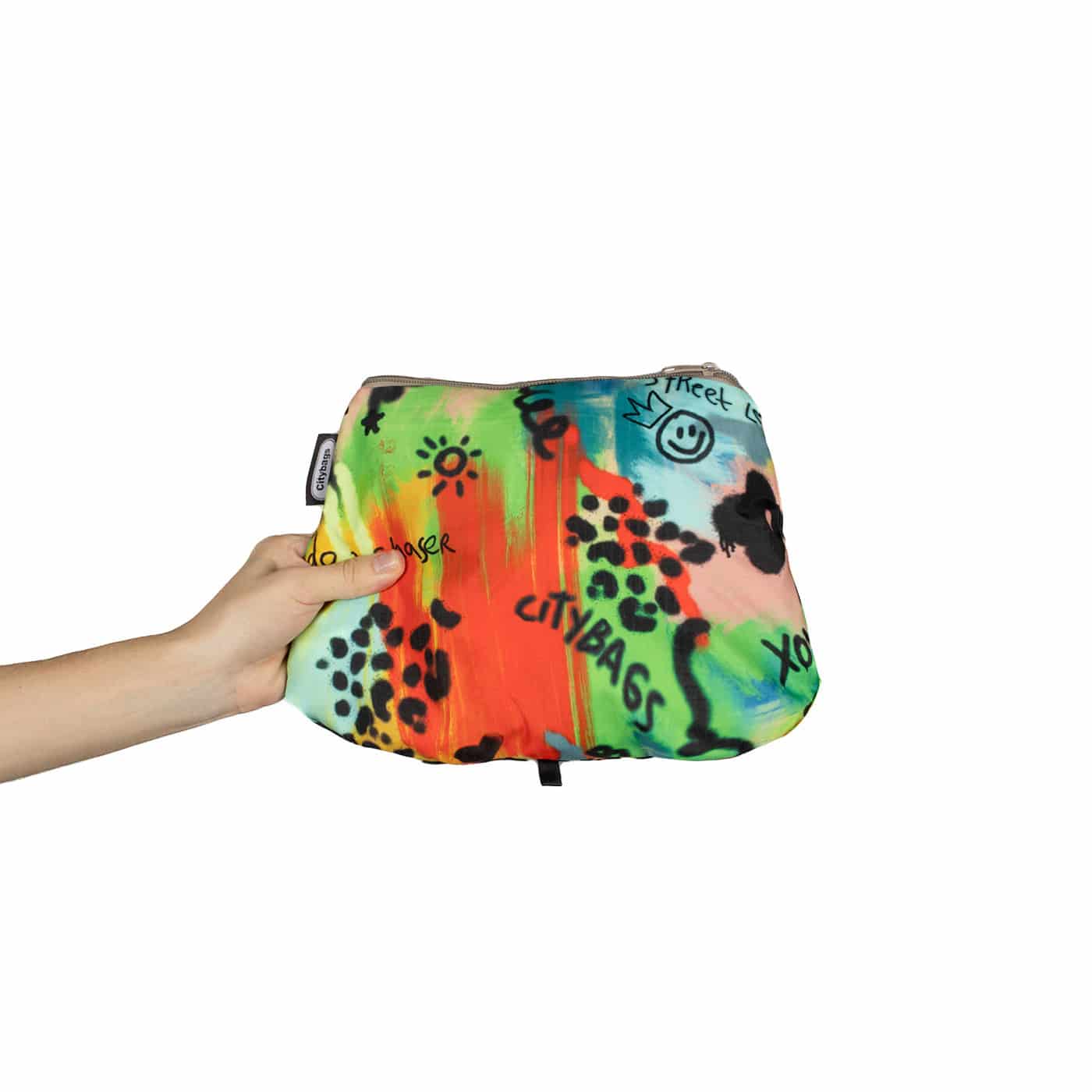 Maleta XL ULTRA Plegable Estampado Graffiti Citybags Multicolor - miniatura 2