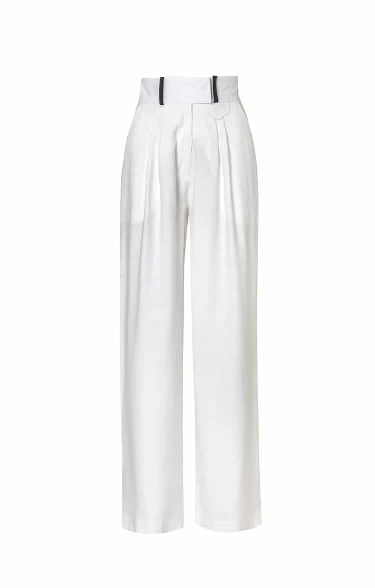 Bruna Ivory Pants - miniatura 1