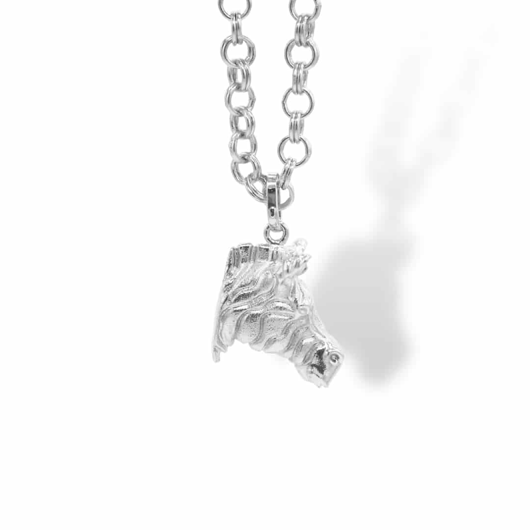 Cadena con cabeza de cebra - miniatura 2