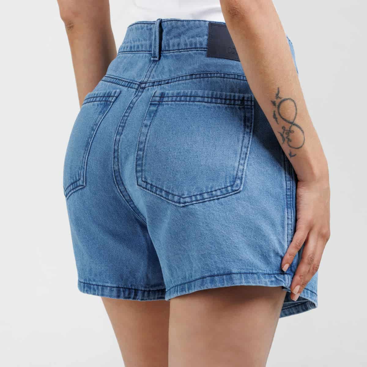 Falda Short En Jean B1921 - miniatura 2