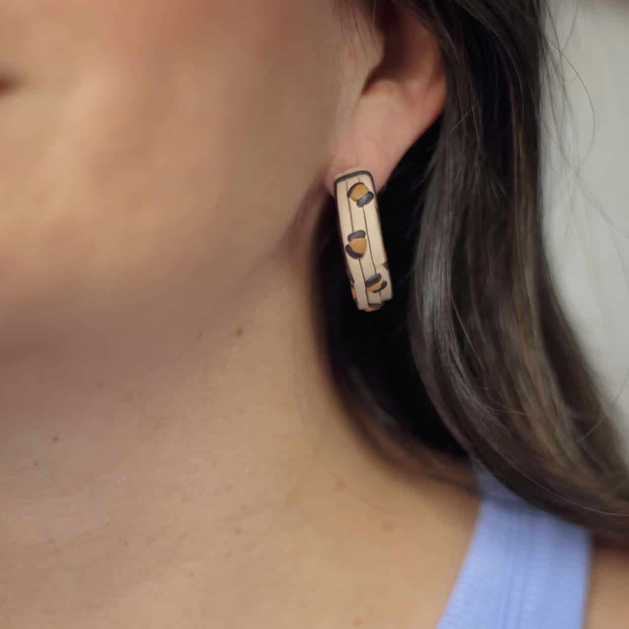 Hoops Mirringa Mirronga Animal Print - miniatura 5