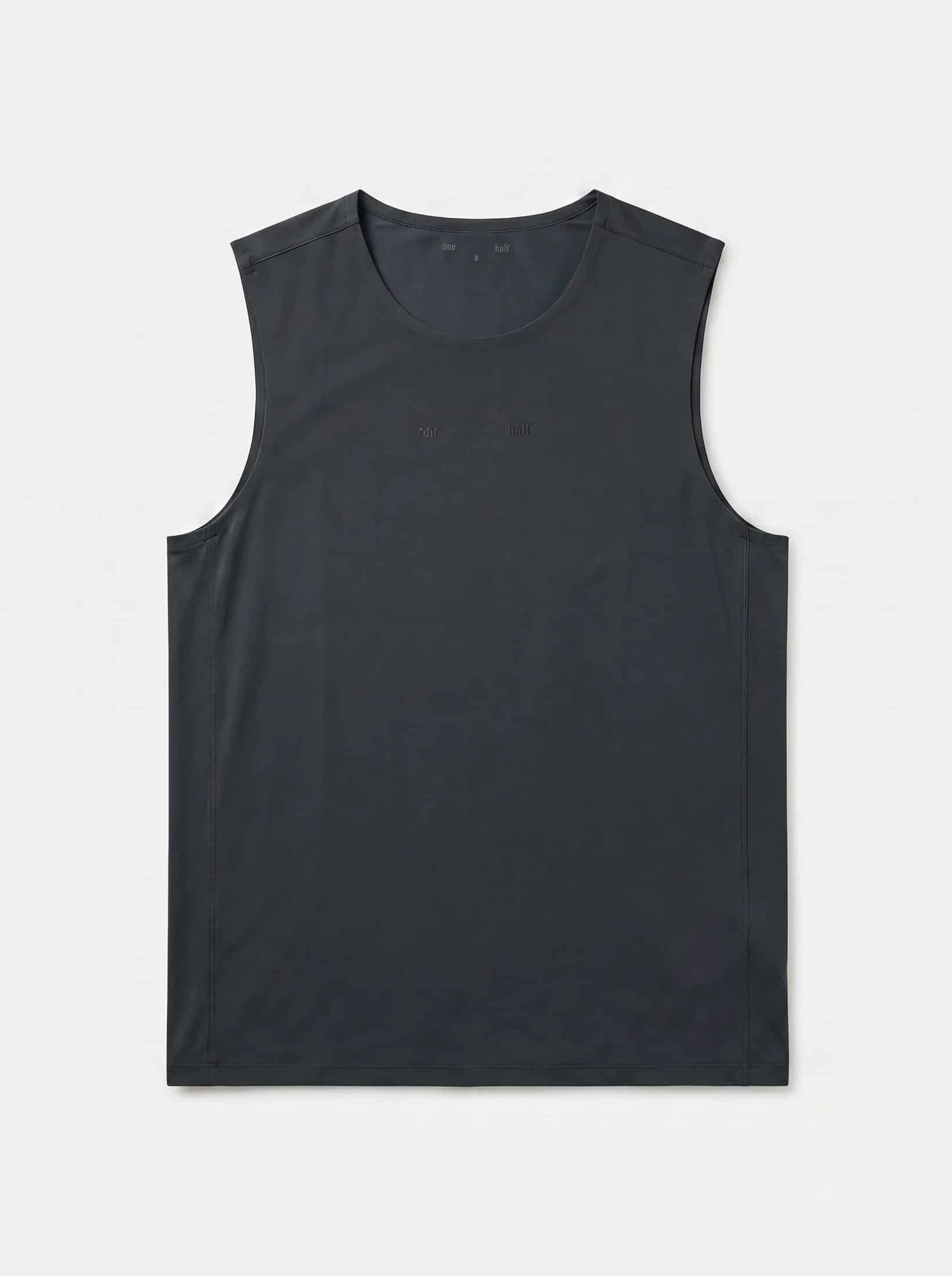 MEN WELLNESS TANK T-SHIRT - DARK GRAY - miniatura 1