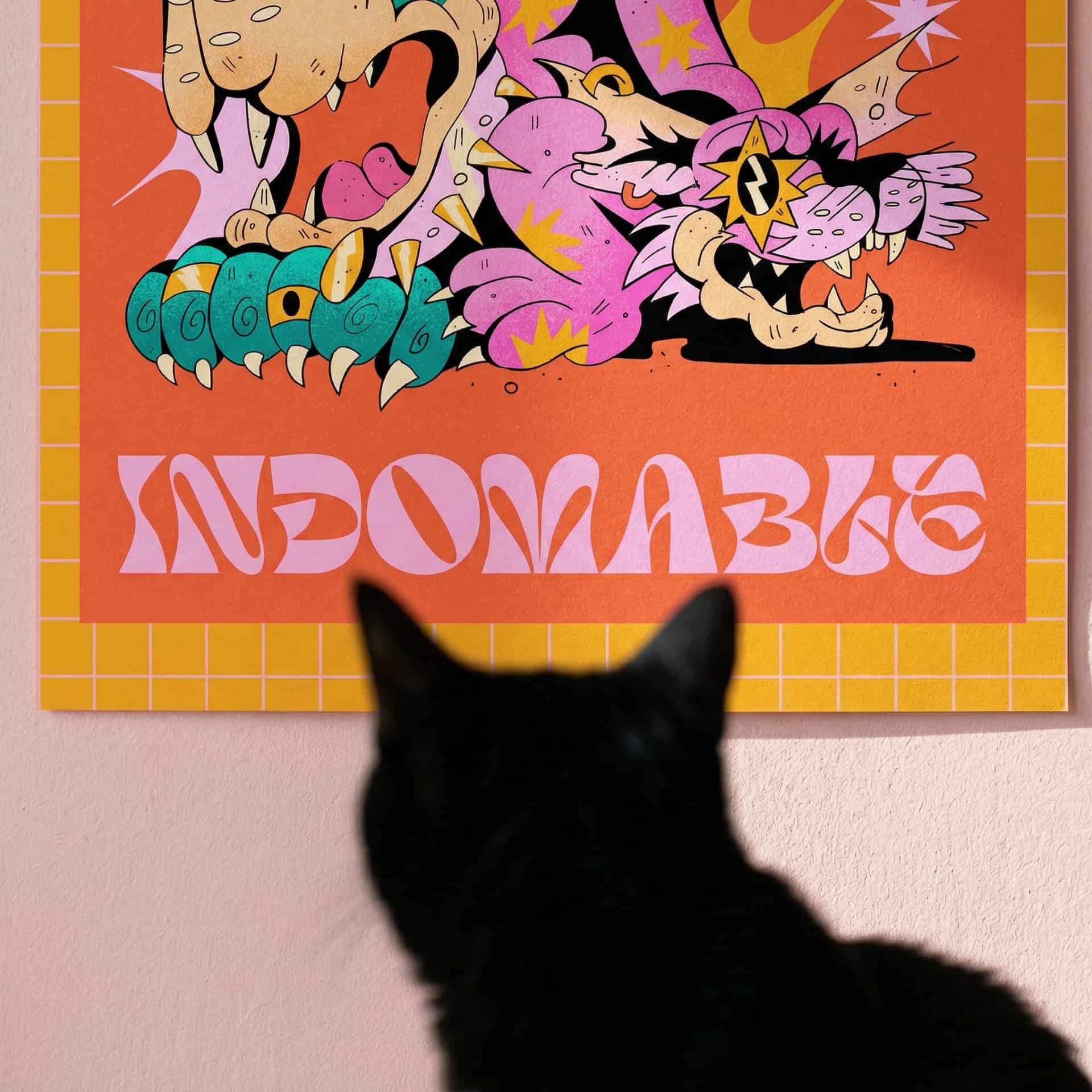 💥🐾 Póster Indomable - miniatura 3