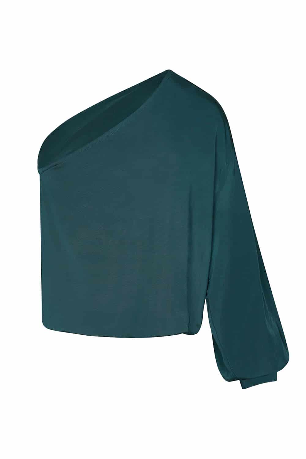 Blusa macao bottle green - miniatura 3