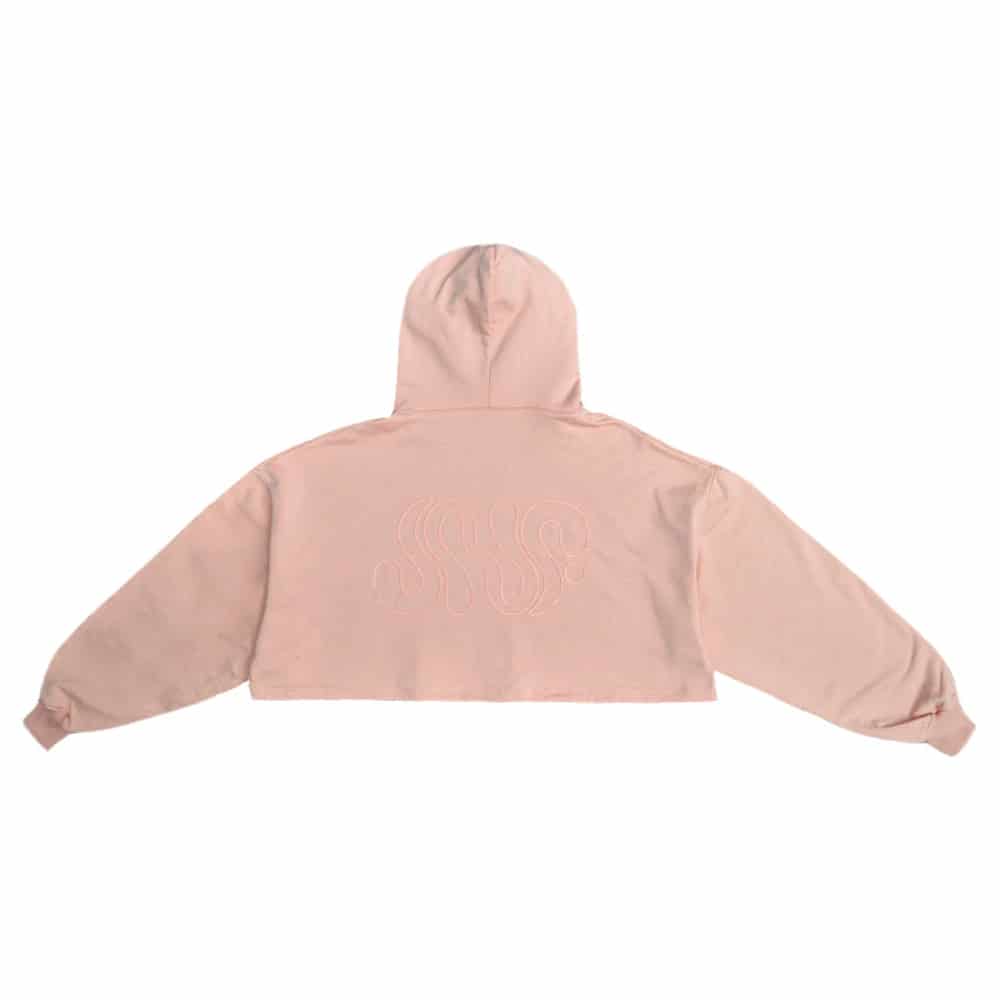 HOODIE BN4B CROPPED ROSADO - miniatura 2