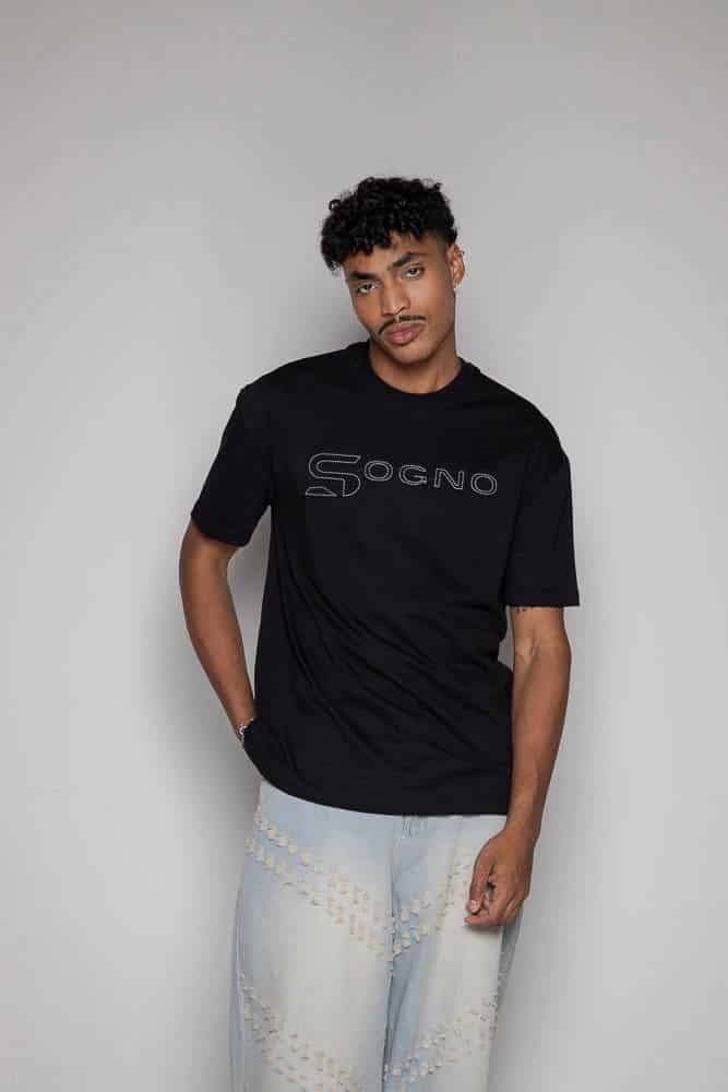 Camiseta Courage Sogno-Negra - miniatura 5