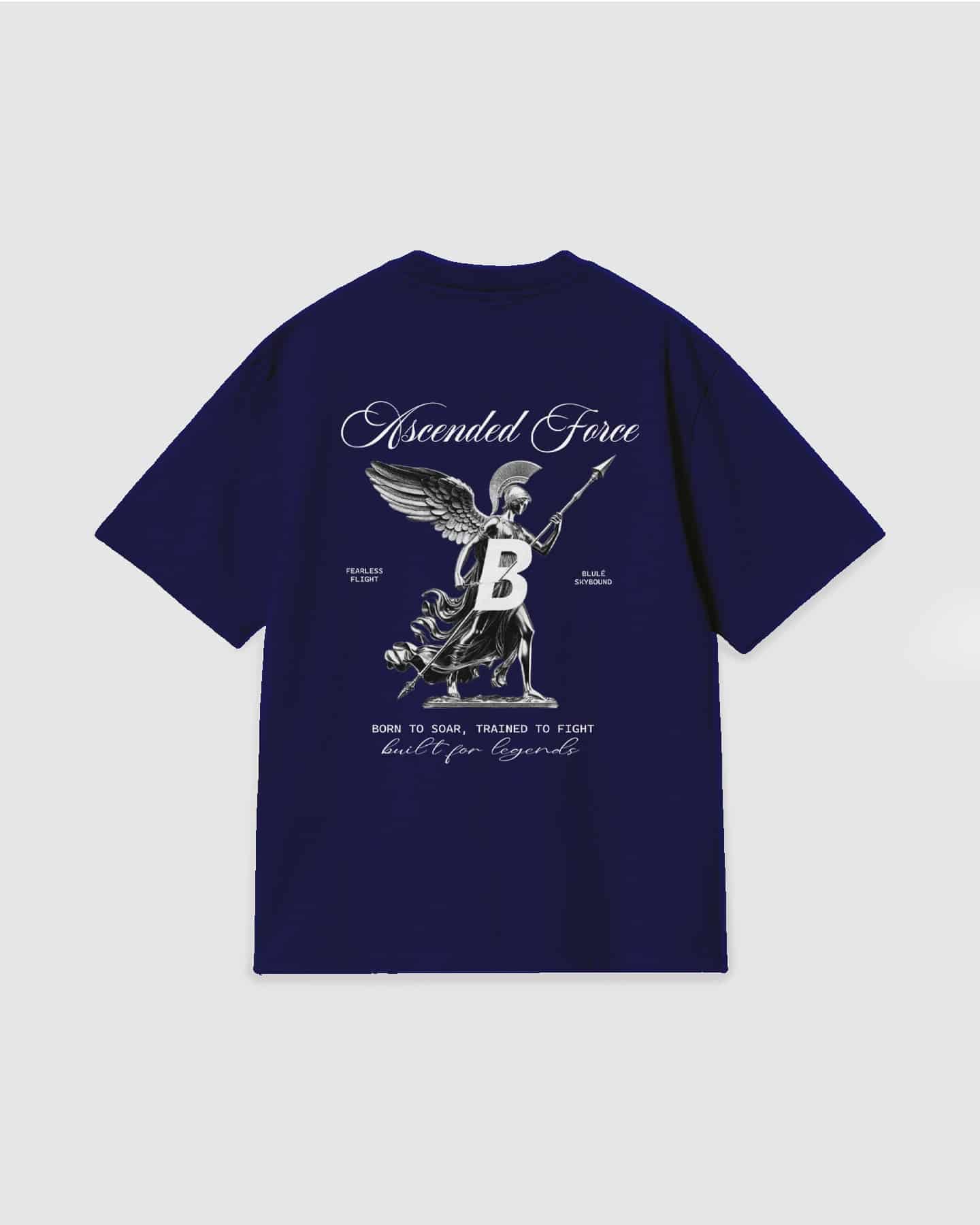 Oversized T Shirt Ascended Force Blue Navy - miniatura 1