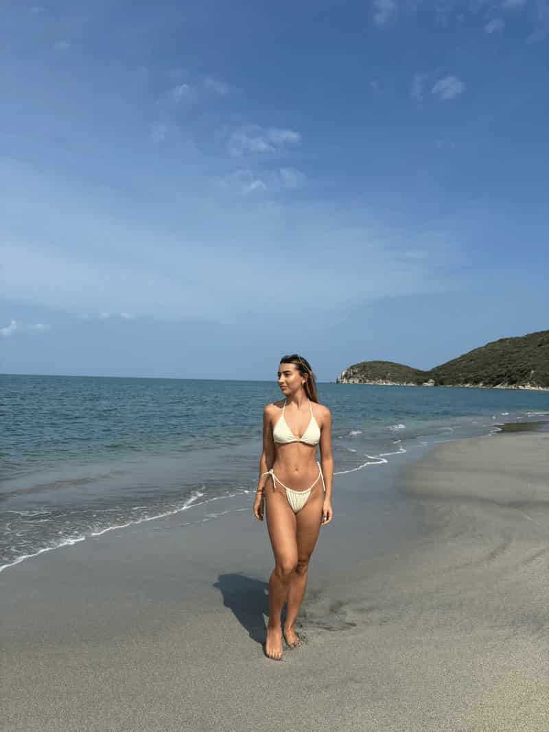 Bikini Triángulos Eva - Butter yellow - miniatura 1