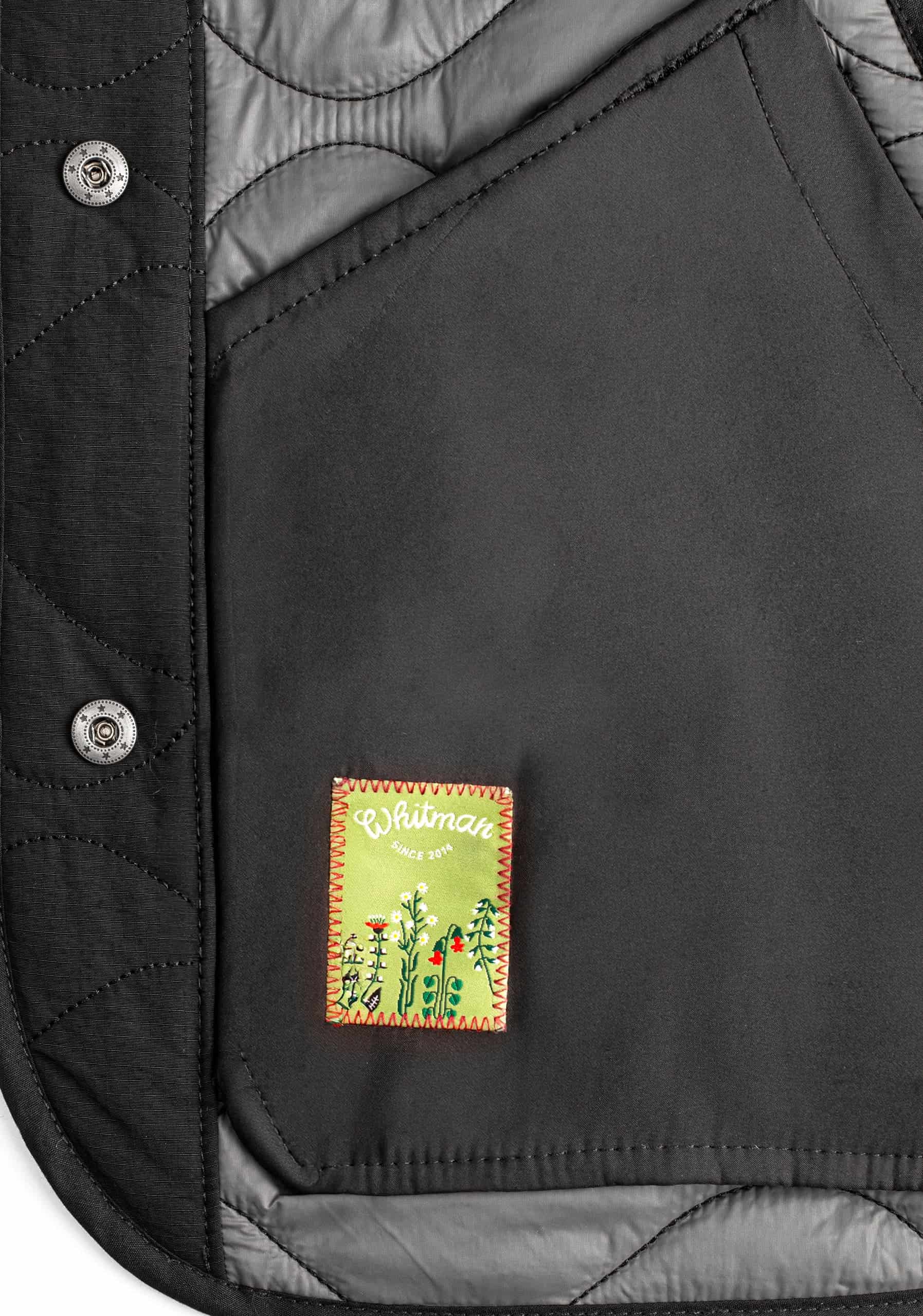 Chaqueta M Mila Quilted Negro - miniatura 4