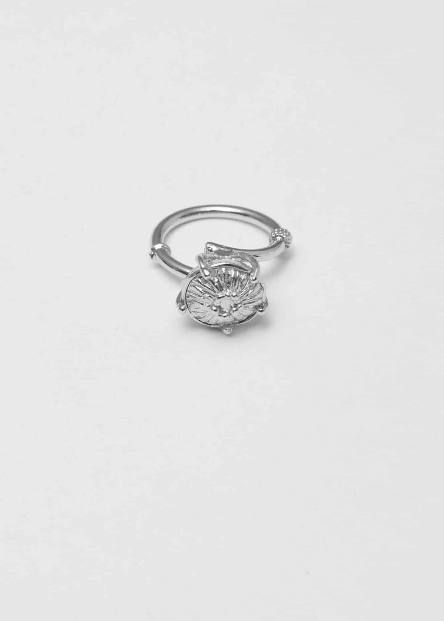 Anillo sombrerito mini plata - miniatura 1