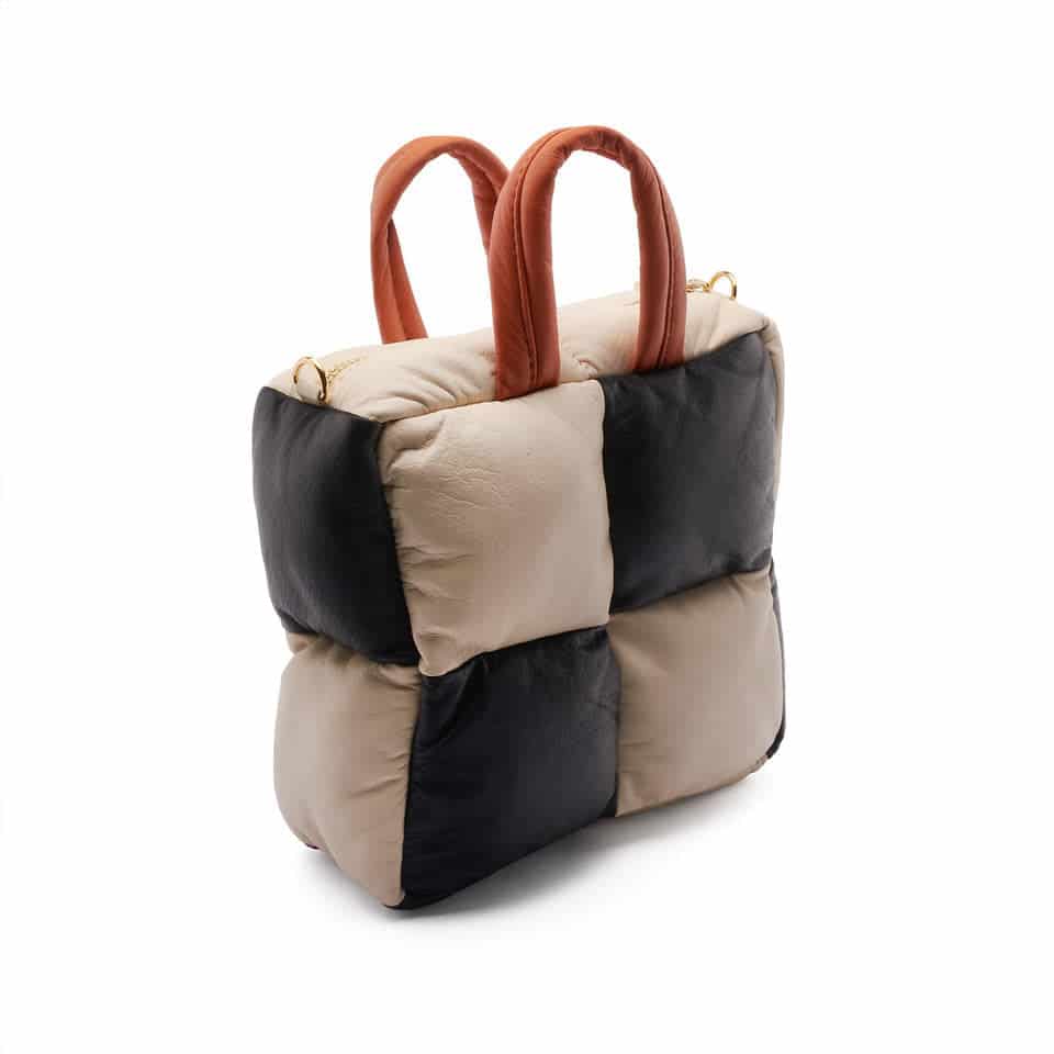 CANDELARIA bag BLACK x beige - miniatura 2