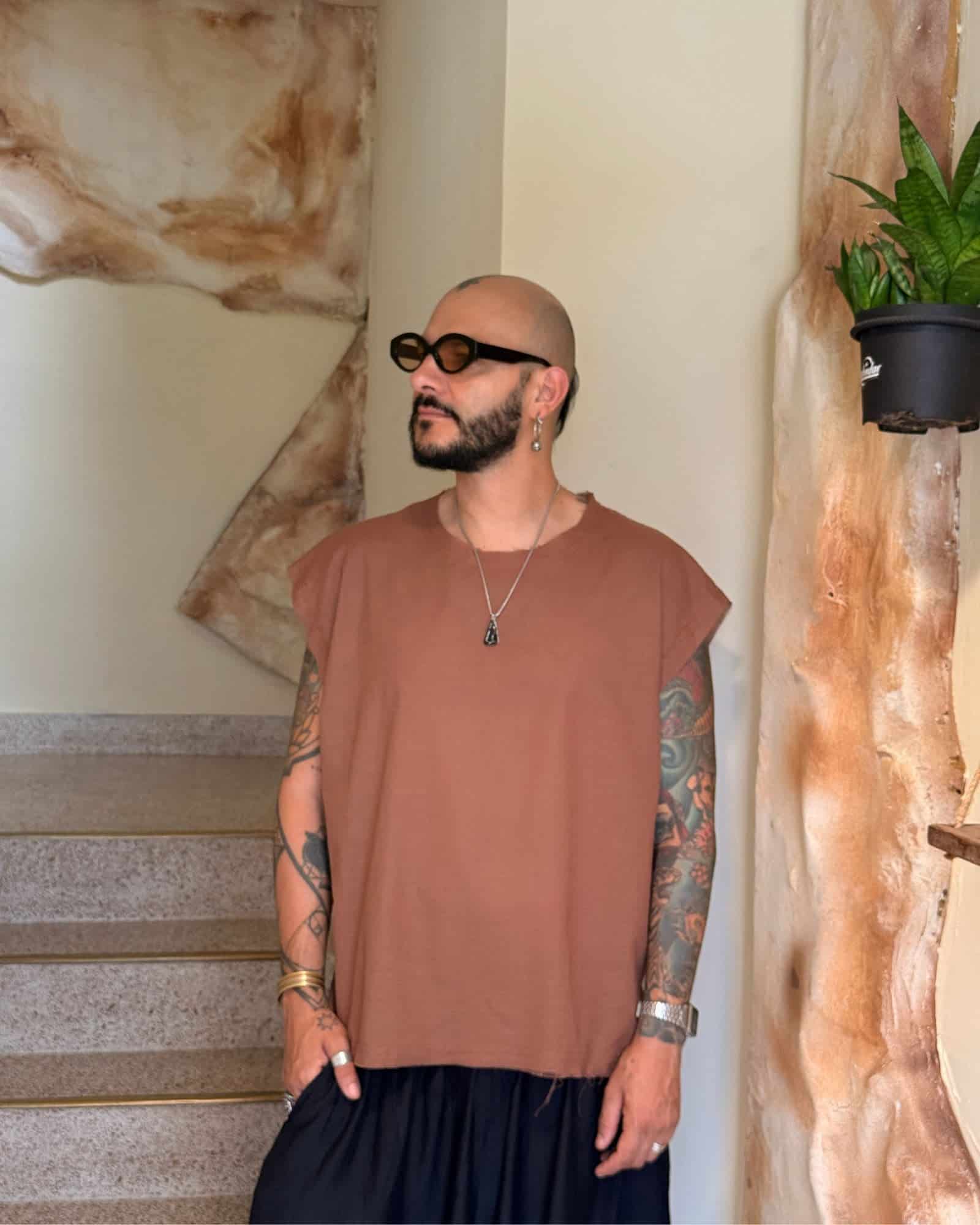 Camiseta ocaso brown - miniatura 4