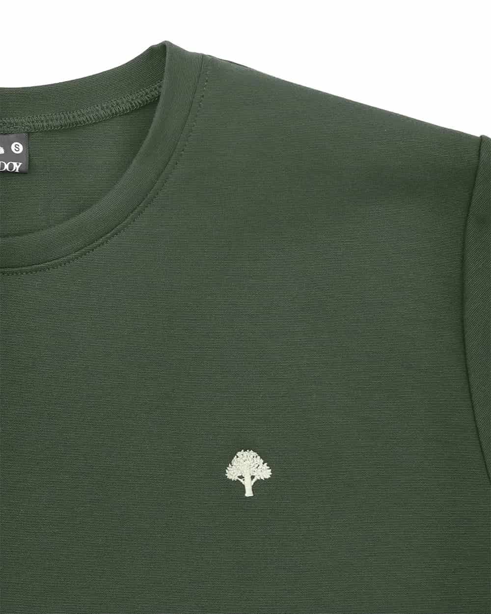 T-Shirt Verde Militar - miniatura 3