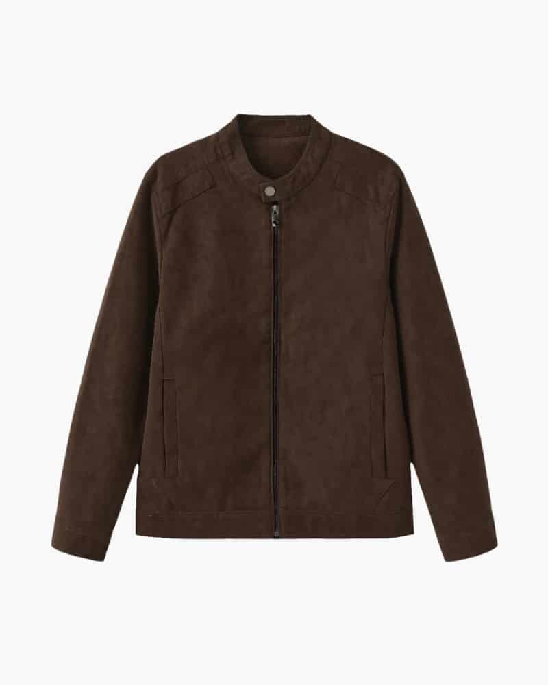 Estate Suede Leather Jacket - miniatura 2