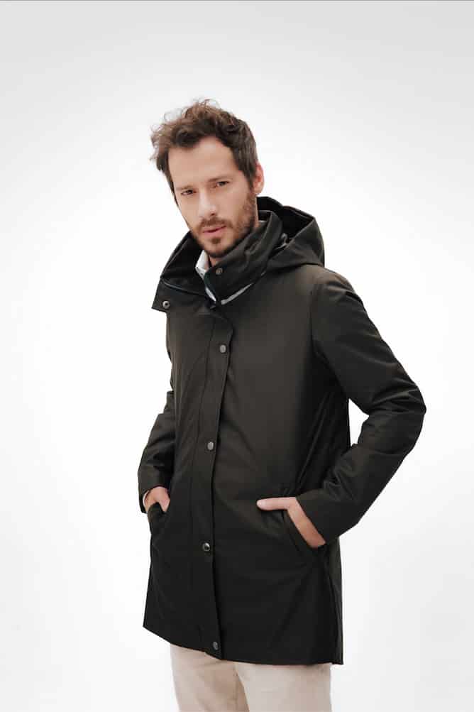 RAINCOAT OLIVE - miniatura 2