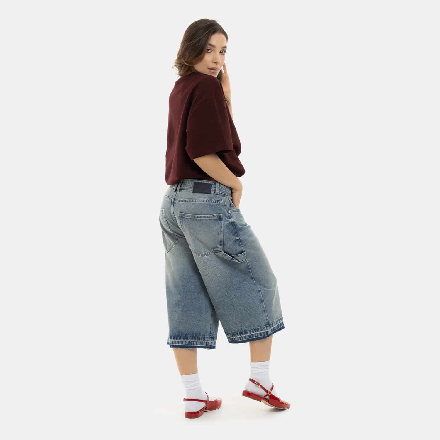 Wide Horizon Short Dark Blue - miniatura 8