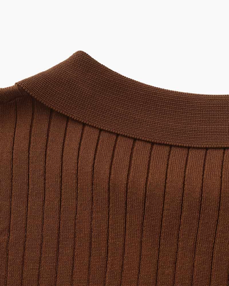 Premium Ribbed Polo - miniatura 15