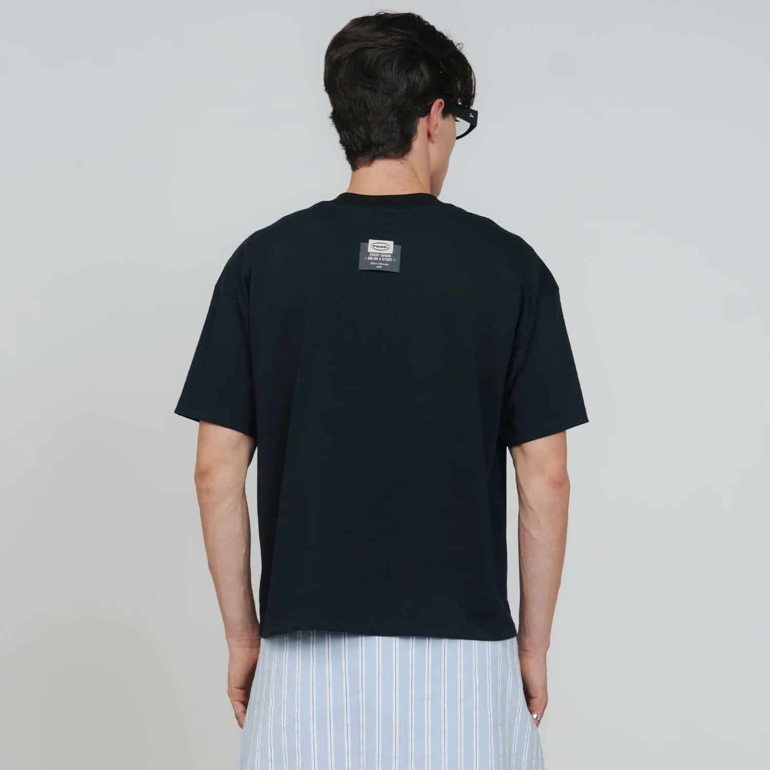 F*ck Nudes Boxy T-Shirt - Black - miniatura 6