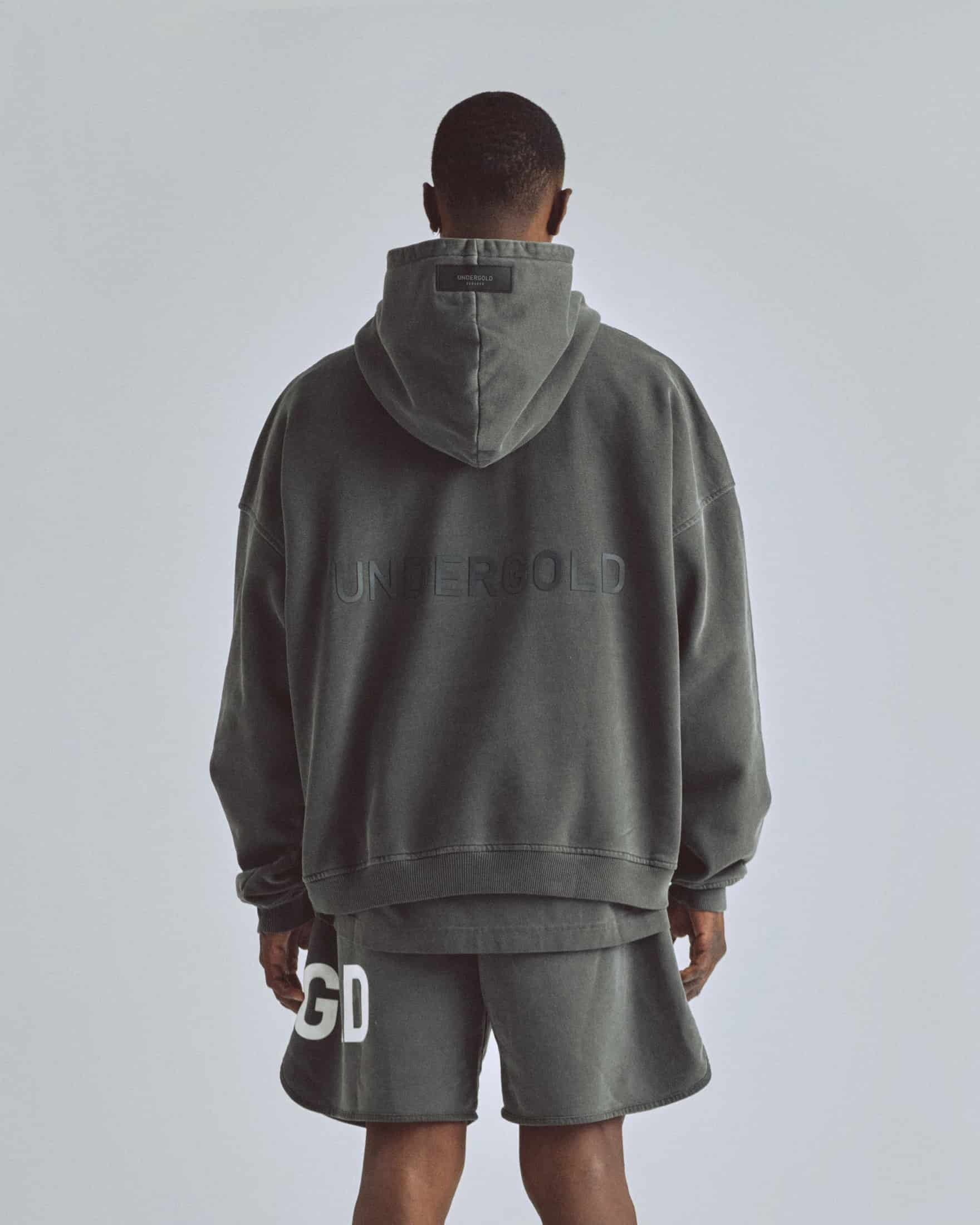 Line Logo Hoodie Vintage Gray - miniatura 7