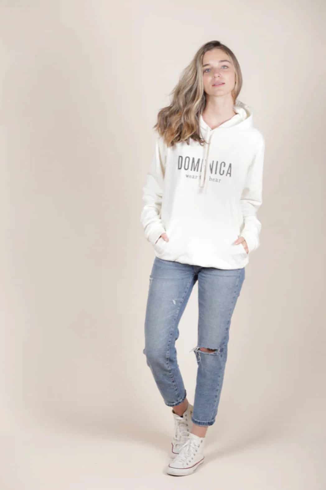 HOODIE DOMENICA CREMA - UNISEX - miniatura 3