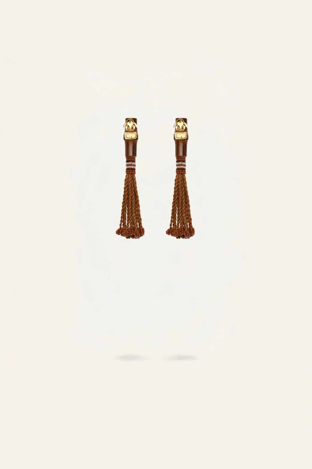 Gaucho Of The Bamboo Road Earrings - miniatura 2