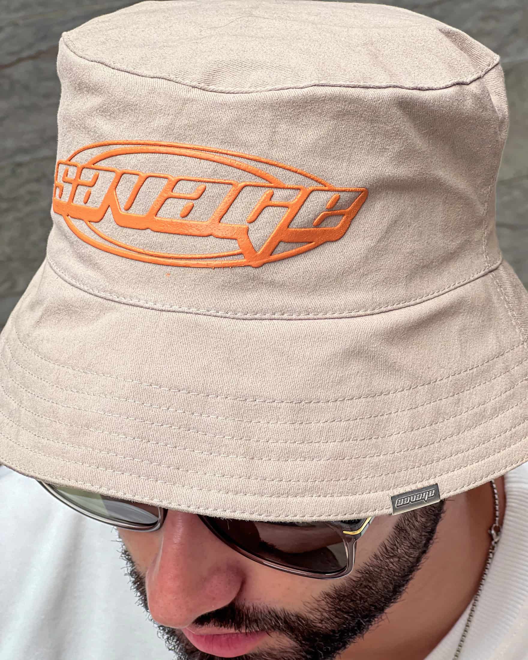 Bucket hat beige/svg naranja  14265 - miniatura 4