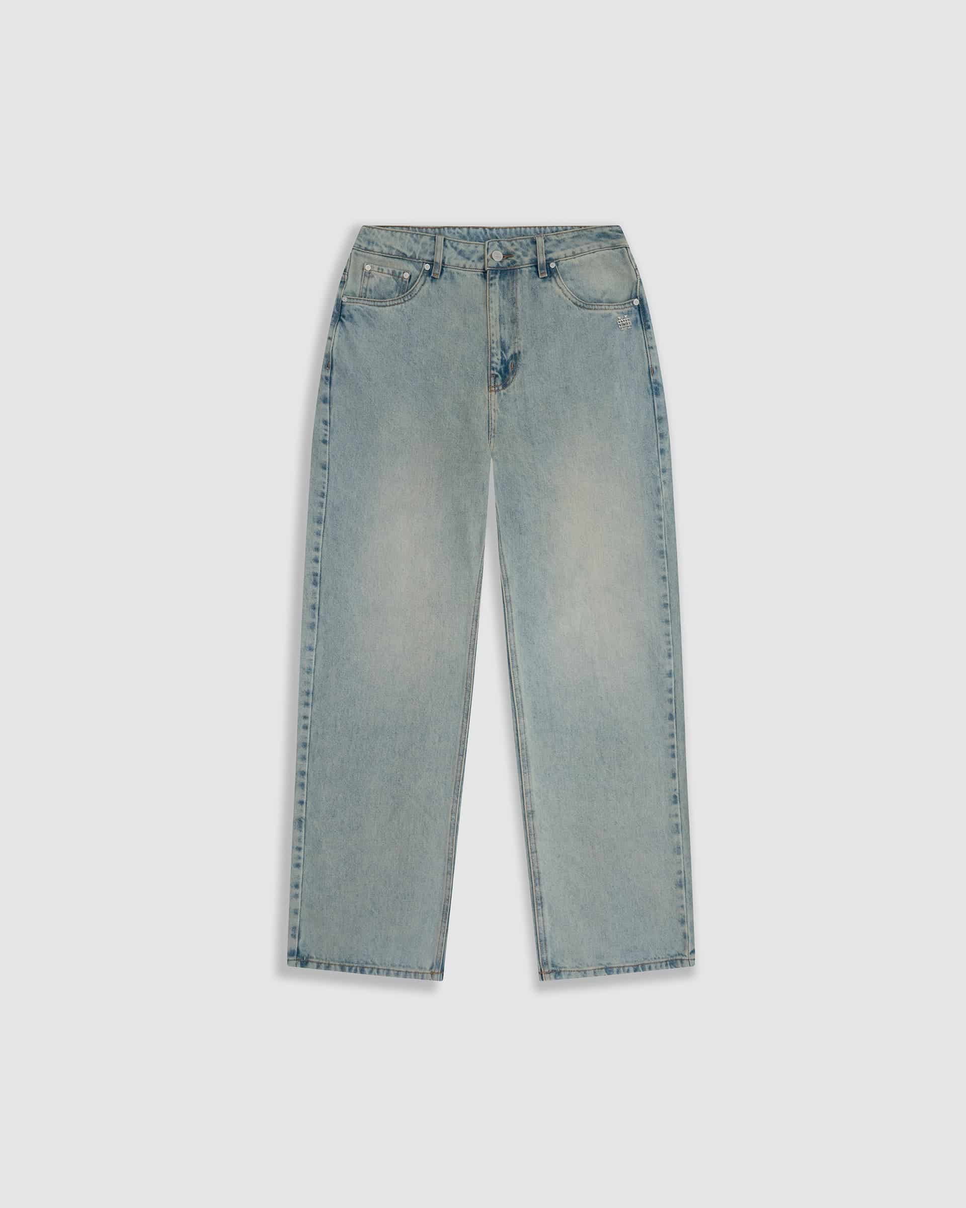 Straight Fit Rally Jeans - Dust Wash - miniatura 1